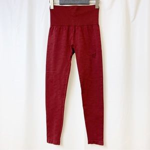 Jed North Red Seamless Leggings M/L